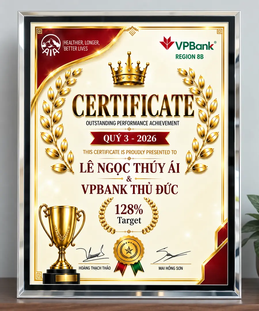 Bằng khen – Chứng nhận mã KNC-035 Robert