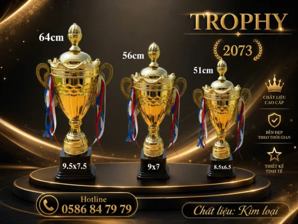 CUP BÓNG ĐÁ KIM LOẠI CUP-002