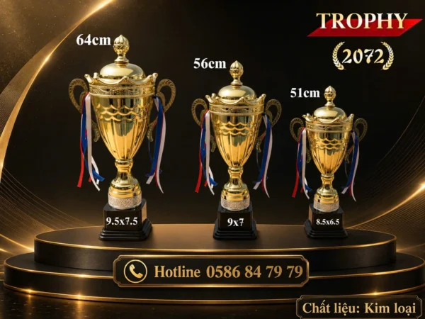 CUP BÓNG ĐÁ KIM LOẠI CUP-068