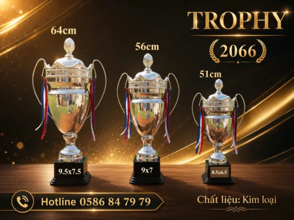 CUP BÓNG ĐÁ KIM LOẠI CUP-070