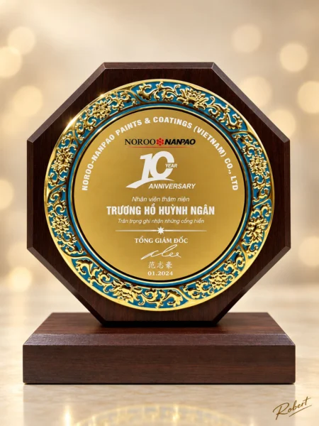Kỷ Niệm Chương Gỗ 140